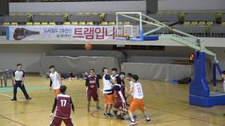 제1회 디홈코리아배 직장인 농구대회 8월27일 4강1경기 한화손보 vs 금호석유화학 1Q