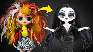 How To Make A Morticia Addams Doll