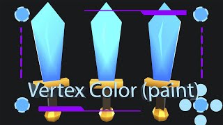 Vertex Color (paint) в Maya