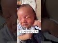 お腹いっぱいで眠るちいさいおじさん 赤ちゃん 新生児 かわいい 癒し 天使 寝顔