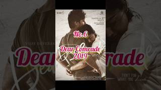 Actor Vijay Deverakonda Top 10 Movies / Best Telugu Movies #youtubeshorts #shortsvideo #shorts