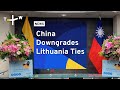 China Downgrades Lithuania Ties