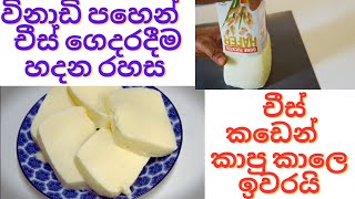 විනාඩි පහෙන්   චීස් ගෙදරදීම හදන රහස