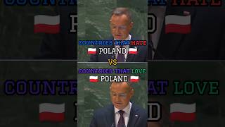 countries that hate poland vs countries that love poland#shorts#viralshorts