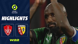 STADE BRESTOIS 29 - RC LENS (1 - 1) - Highlights - (SB29 - RCL) / 2022/2023