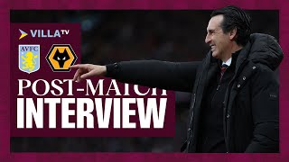 POST MATCH | Unai Emery On Victory Over Wolves