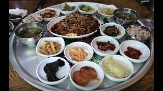 (거제/옥포) 17첩 반상 두루치기 백반이 고작 8천원? 중앙식육식당(중앙식당)/ Korean food $7 [맛있겠다 Yummy]