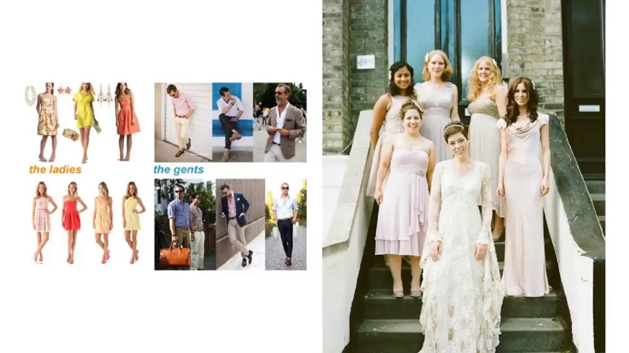 Outdoor Wedding Dress Code