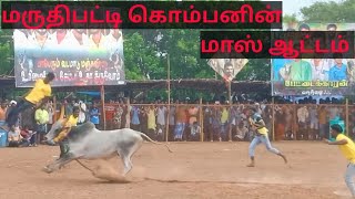 மருதிபட்டி கொம்பன் காளையின் வெறித்தனமான ஆட்டம்/Thenmapattu vinayagar kulu veerargal