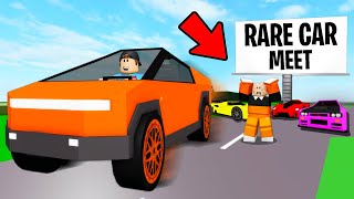 I Hosted CAR MEET To Steal RARE CARS in Brookhaven RP..