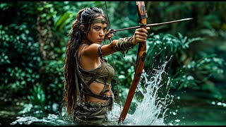 MULTISUB【女战士 / Angel Warriors】女战士在丛林中大战野人 Female warriors fighting wild men in the jungle