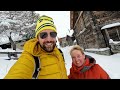 zermatt winter wonderland at heavy snowfall – better than you thought sunnegga chez vrony village