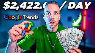 ($2,422/Day) Make Money Online with Google Trends & Youtube shorts (Passive Income 2024)