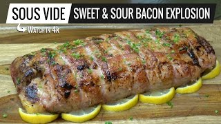 Sous Vide Sweet and Sour Bacon Explosion by Sous Vide Everything