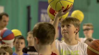 Basketbal tréninkové střelby