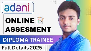 Adani Cement Diploma Trainee 2025। Online Assesment। Pattern \u0026 Question। Adani cement det 2025। Jobs