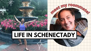 Day in the life of a PhD student: intern life, explore Union College and Central Park, meet Elissa!