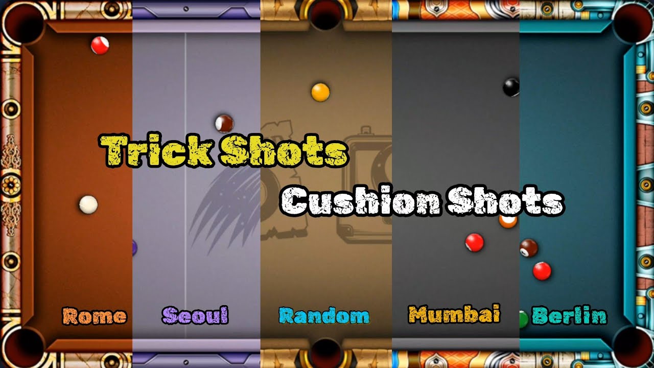 8 Ball Pool 8 Ball Pool Hack X Cheater Report Trick Shots Cushion