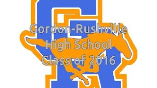 Gordon-Rushville 2016 Commencement Exercises