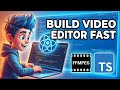 Build a React.js FFMPEG WASM Video Editor With Progressbar in Browser Using Radix UI in TypeScript