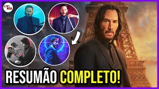 RESUMO JOHN WICK: A HISTÓRIA COMPLETA DOS 3 FILMES EM 1 VÍDEO! - ENTENDA O BABA YAGA, CONTINENTAL…