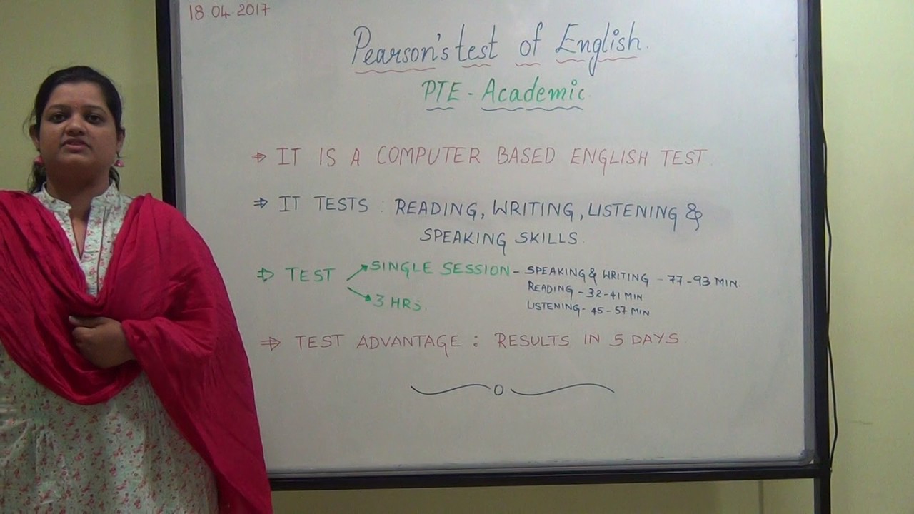 Pte Exam Format 2019