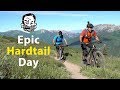 Epic First Ride on my Hardtail with Eric Porter