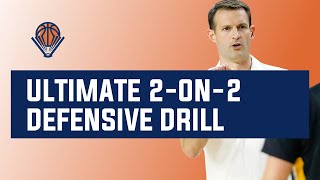 Ultimate 2-on-2 Basketball Defensive Drill | NCAA Champion Josh Merkel