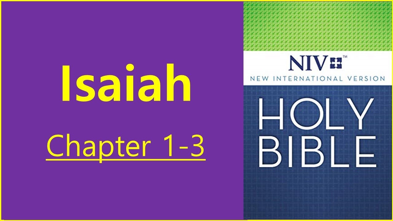 NIV Audio Bible With British Accent - Isaiah 1-3 (ready By Paul Kim ...