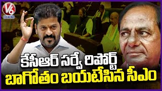 CM Revanth Reddy Finds Out Mistakes In Samagra Kutumba Survey   | Telangana Assembly | V6 News