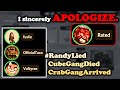 RatedEpicz Apologizes Sincerely to The Cube Gang for being late ft. Fuslie, Valkyrae, OfficialTaco