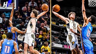 Johnny Furphy POSTERIZES! Haliburton & Siakam Can’t Believe It 🤯