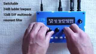 Audiothingies P6 Firmware v1.0 Teaser