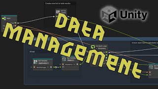 Data Management (Unity Visual Scripting)
