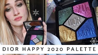 New DIOR Holiday 2019 Make up Look || Happy 2020 Palette ! #diormakeup #dior