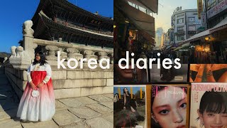 korea diaries | exploring seoul and shopping