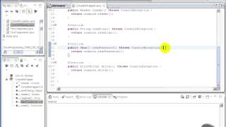 Advanced Java tutorial - The Console Class