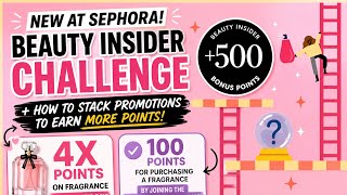 NEW Sephora Beauty Insider Challenge 💄 How I’m STACKING Promos for MAX Points! ✨