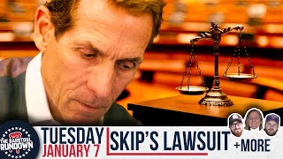 Bombshell Lawsuit Throws Skip Bayless In Hot Water - Barstool Rundown - January 7th, 2025