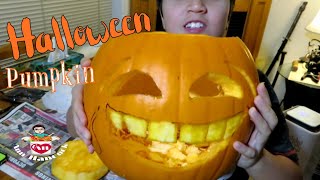 Halloween Pumpkin Carving พี่ตะวันชวนเพื่อนๆ มาแกะสลักฟักทองครับ | Ann Hancock