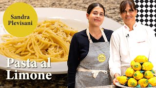 Pasta al Limone, with my daughter Valentina Sandra Plevisani