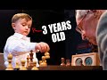 3 YEAR OLD CHESS PRODIGY STUNS A World Champion
