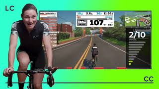 Le Col - Zwift - Training With Legends Dame Sarah Storey 8.5 Minutes of Pain