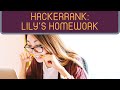 Lily's Homework | HackerRank (Python)