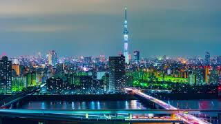 Tokyo City 4K Time-lapse | Perfect for Reception TVs and Dynamic Business Spaces