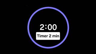 2 Minute Timer (120 Seconds) | Stay Focused & Make Every Second Count #2minutetimer #120seconds