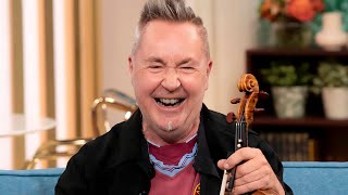 Britain's favourite violinist Nigel Kennedy on ITV's This Morning