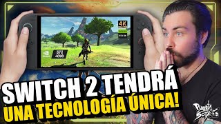 🔥NINTENDO SWITCH 2 Tendrá una TECNOLOGÍA ÚNICA! Los juegos se vean INCREÍBLES! DLSS DEDICADO