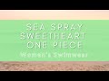 Sea Spray Sweetheart One Piece Genevieve Swimwear