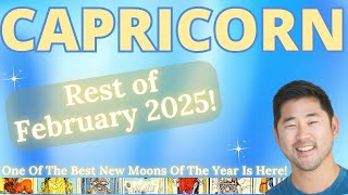 Capricorn-OMG, CAPRICORN. YOUR JOURNEY IS ABOUT TO GET NEXT LEVEL EPIC!💥🌠 Feb. 17-28 Tarot Horoscope